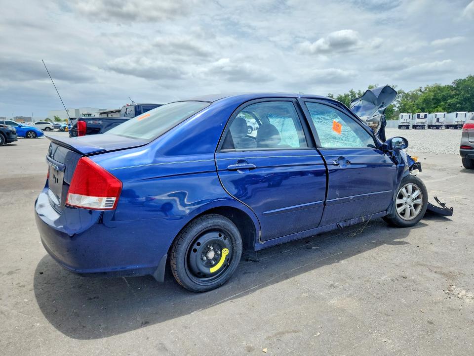 Продажа на аукционе авто 2007 Kia Spectra, vin: KNAFE121075445002, номер лота: 55831706