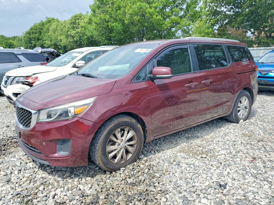 57841786 :رقم المزاد ، KNDMB5C14F6019119 vin ، 2015 Kia Sedona مزاد بيع