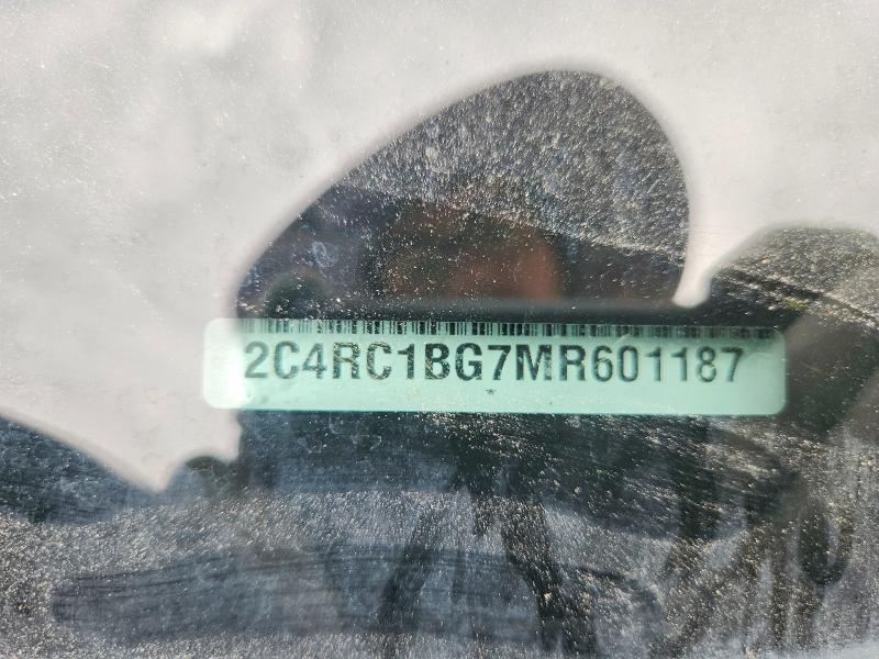 56662446 :رقم المزاد ، 2C4RC1BG7MR601187 vin ، 2021 Chrysler Pacifica مزاد بيع