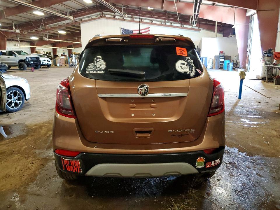 2017 Buick Encore მანქანა იყიდება აუქციონზე, vin: KL4CJ2SB4HB034392, აუქციონის ნომერი: 58379666