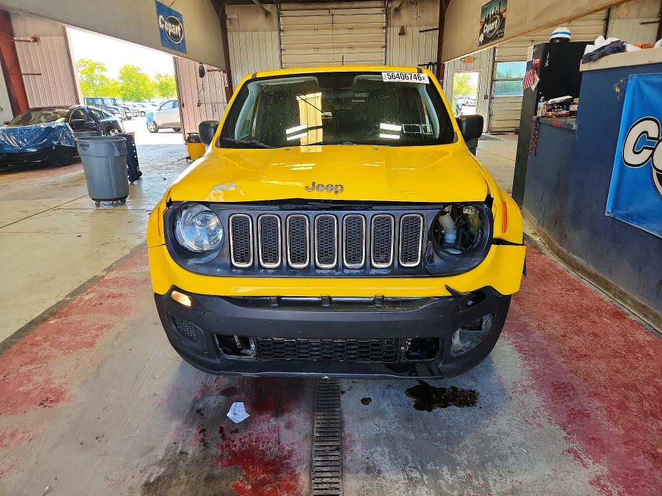 Aukcja sprzedaży 2018 Jeep Renegade, vin: ZACCJBAB7JPH07694, numer aukcji: 56406746