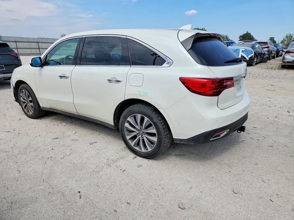 2015 Acura Mdx მანქანა იყიდება აუქციონზე, vin: 5FRYD4H44FB014577, აუქციონის ნომერი: 56159166