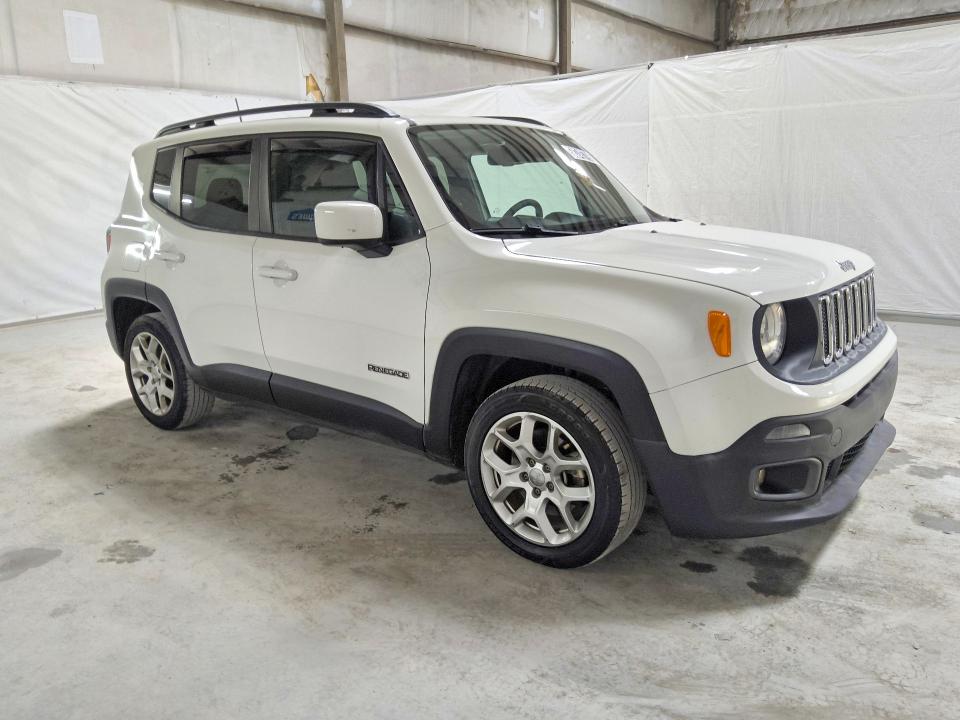 Продажа на аукционе авто 2018 Jeep Renegade, vin: ZACCJABBXJPH43307, номер лота: 58745796