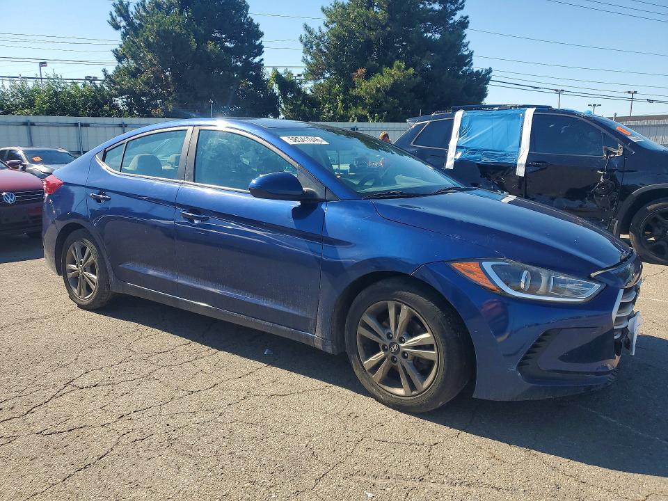 2018 Hyundai Elantra მანქანა იყიდება აუქციონზე, vin: 5NPD84LF4JH300730, აუქციონის ნომერი: 58541046