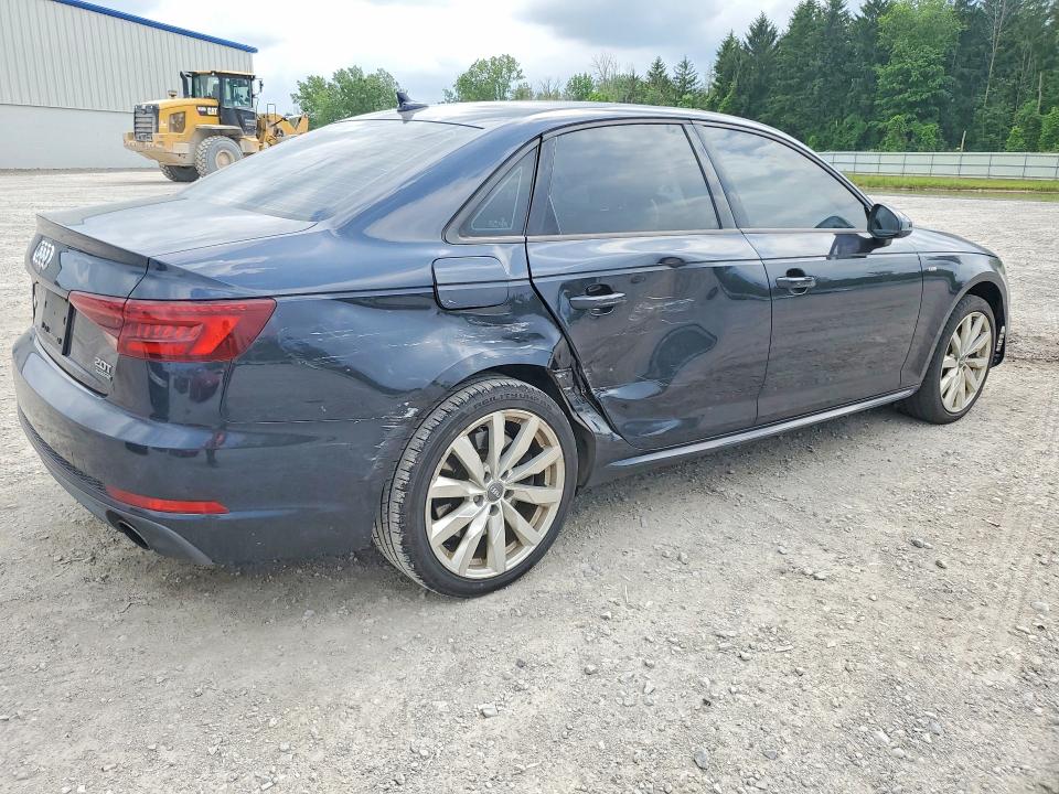 2018 Audi A4 მანქანა იყიდება აუქციონზე, vin: WAUDNAF42JA215035, აუქციონის ნომერი: 56678956