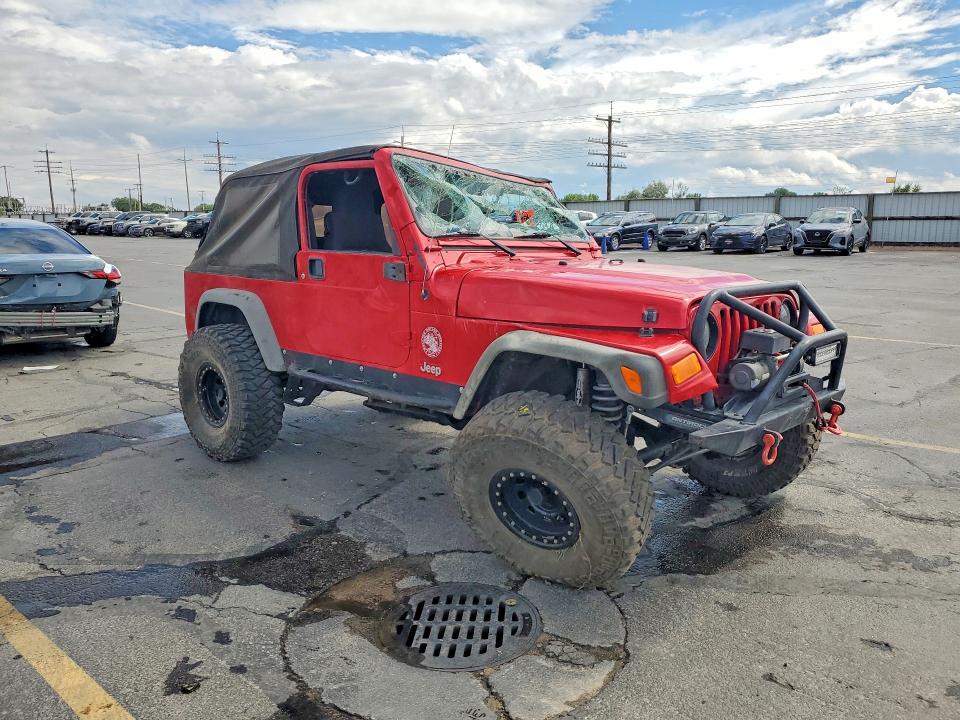 58333976 :رقم المزاد ، 1J4FA49S04P766448 vin ، 2004 Jeep Wrangler / Tj مزاد بيع