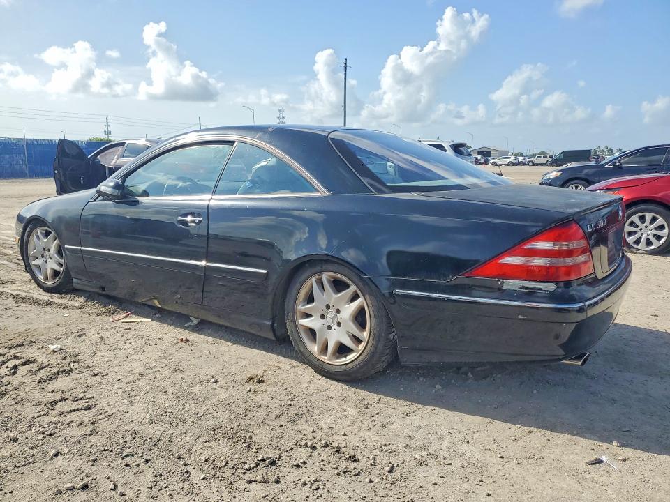 Aukcja sprzedaży 2002 Mercedes-benz Cl, vin: WDBPJ75J12A030755, numer aukcji: 58522666