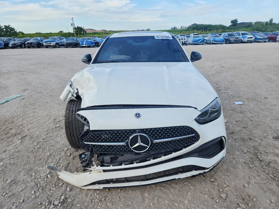 57137956 :رقم المزاد ، W1KAF4GB1PR106146 vin ، 2023 Mercedes-benz C مزاد بيع