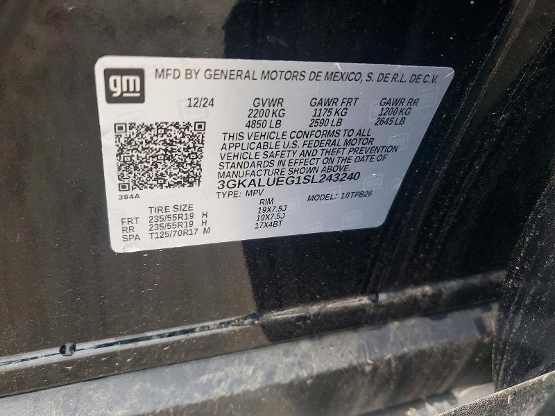 Продажа на аукционе авто 2025 Gmc Terrain, vin: 3GKALUEG1SL243240, номер лота: 56288706