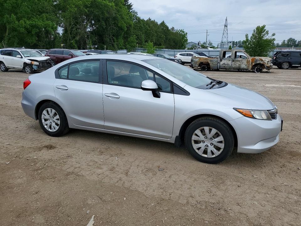2012 Honda Civic მანქანა იყიდება აუქციონზე, vin: 2HGFB2F49CH060449, აუქციონის ნომერი: 55233036
