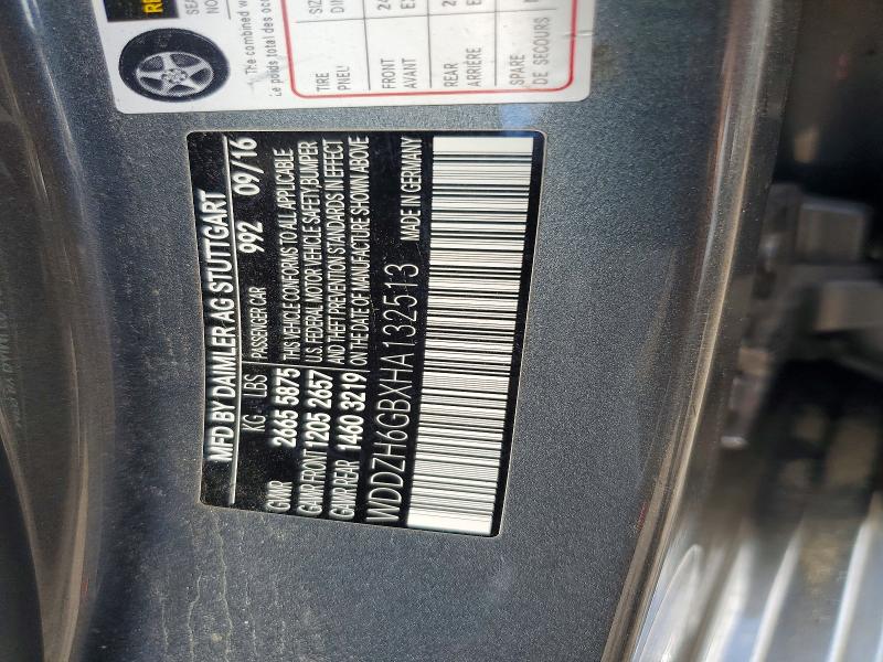 Продажа на аукционе авто 2017 Mercedes-benz E, vin: WDDZH6GBXHA132513, номер лота: 57034336