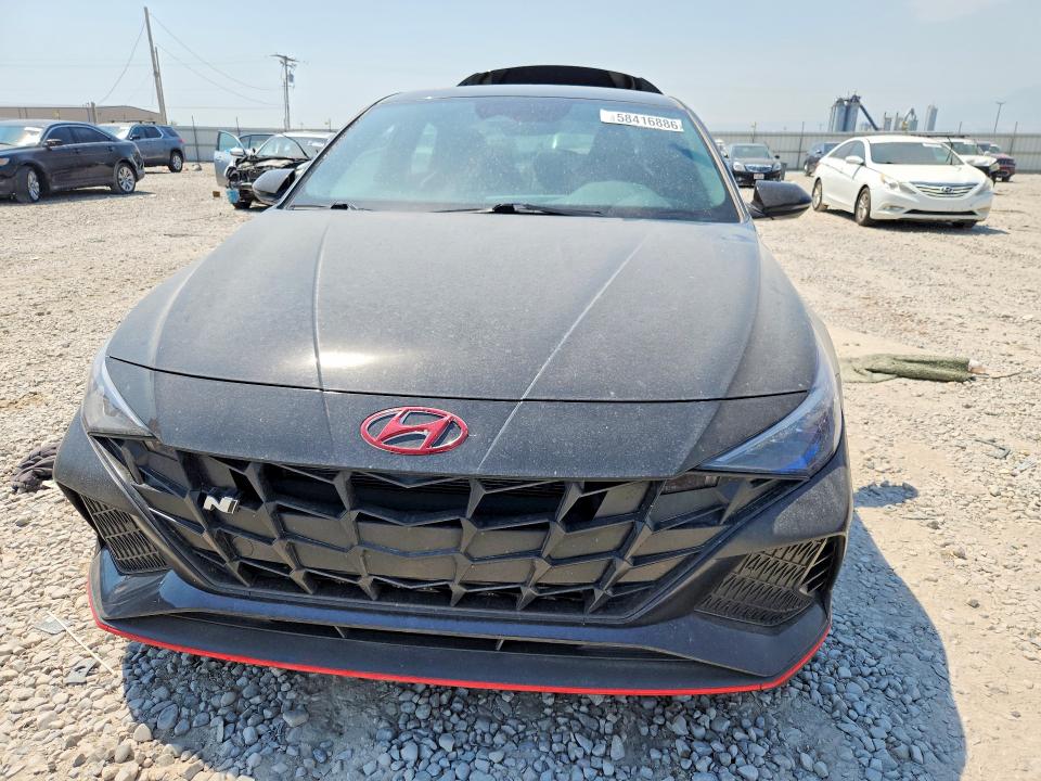 2023 Hyundai Elantra N მანქანა იყიდება აუქციონზე, vin: KMHLW4AK6PU014809, აუქციონის ნომერი: 58416886