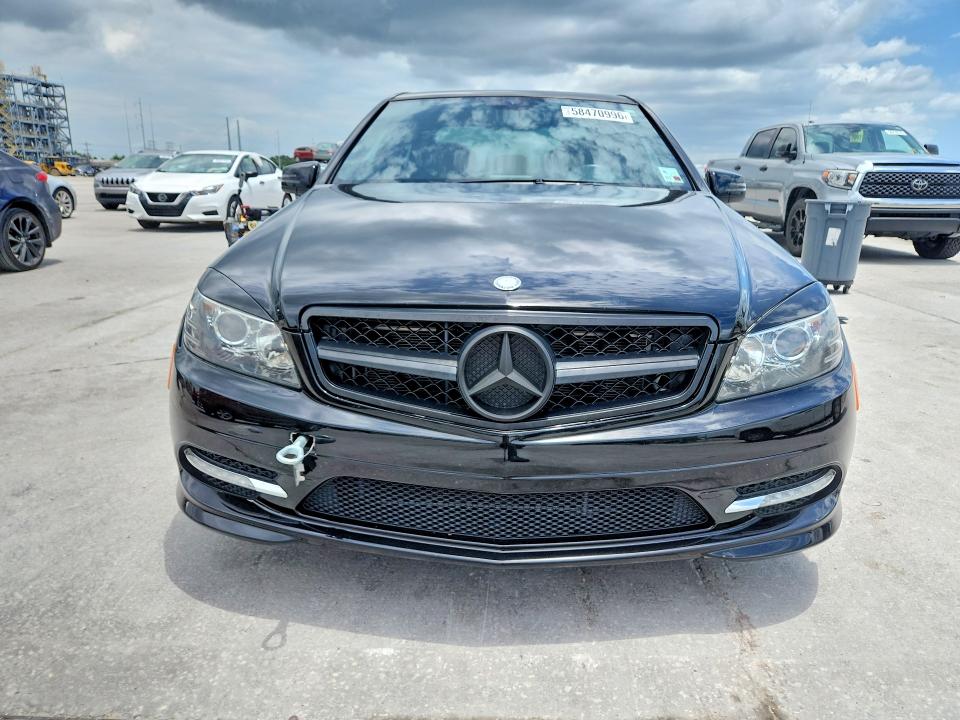Продажа на аукционе авто 2011 Mercedes-benz C, vin: WDDGF5EB8BR185276, номер лота: 58470996