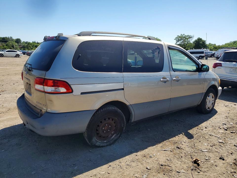 55785116 :رقم المزاد ، 4T3ZF19C62U506357 vin ، 2002 Toyota Sienna مزاد بيع