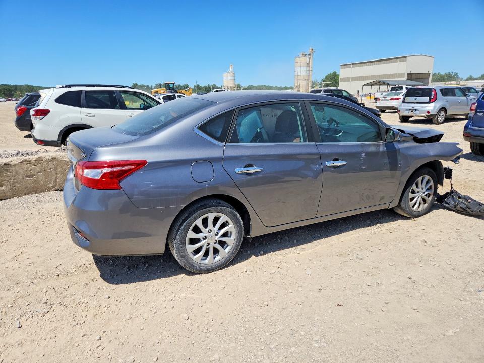 56545196 :رقم المزاد ، 3N1AB7AP1KY286181 vin ، 2019 Nissan Sentra مزاد بيع