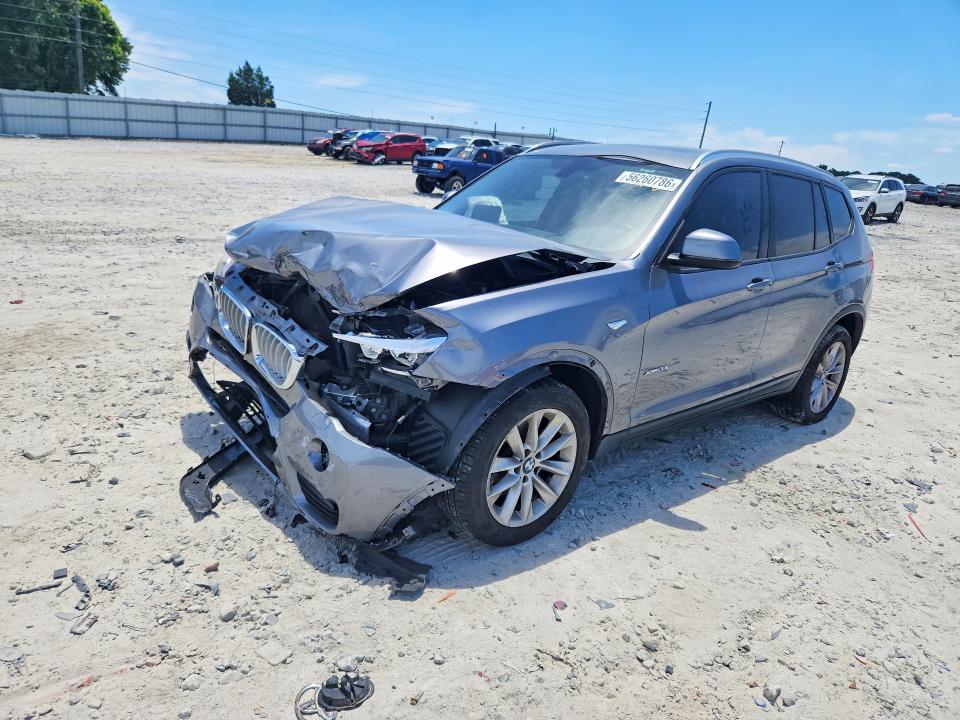Продаж на аукціоні авто 2017 Bmw X3, vin: 5UXWX9C52H0T07102, номер лоту: 56260786