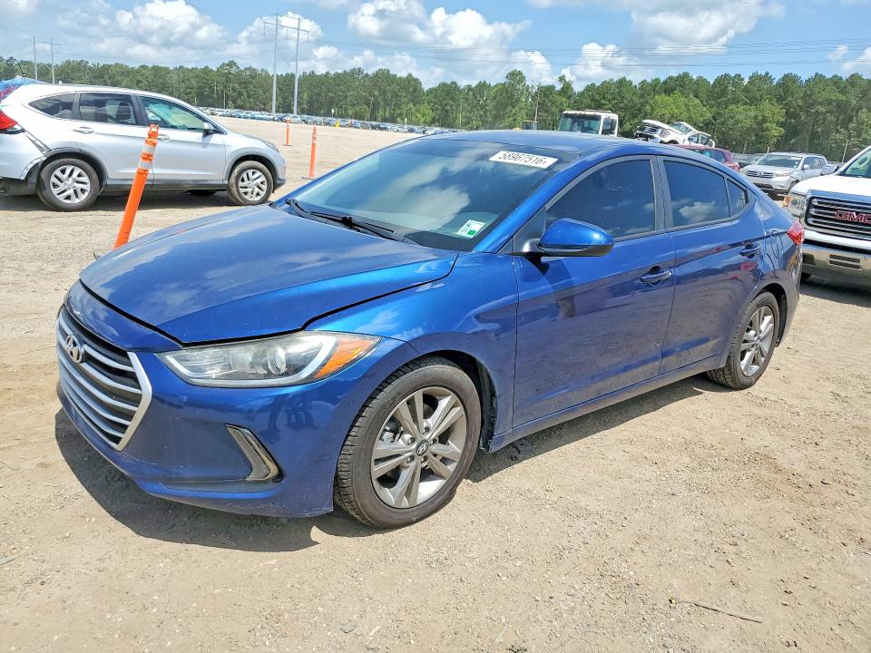 Auction sale of the 2017 Hyundai Elantra, vin: 5NPD84LF6HH191214, lot number: 58967516