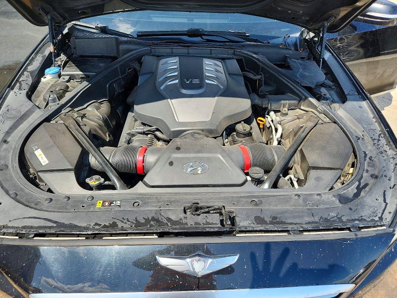 59240626 :رقم المزاد ، KMHGN4JF5FU016735 vin ، 2015 Hyundai Genesis مزاد بيع