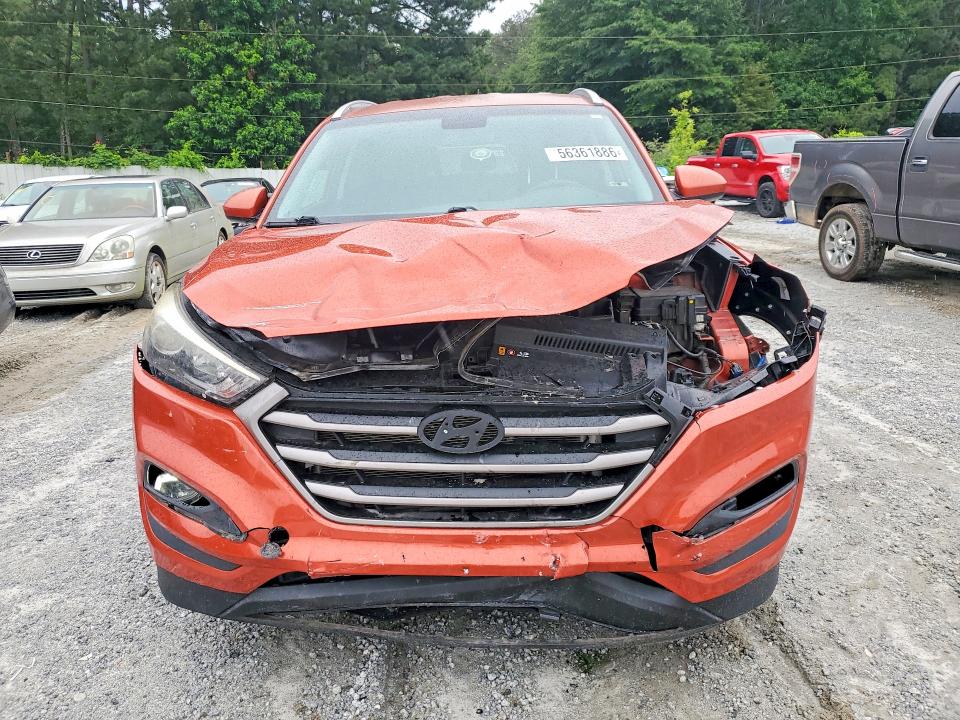 2016 Hyundai Tucson მანქანა იყიდება აუქციონზე, vin: KM8J33A45GU154538, აუქციონის ნომერი: 56361886