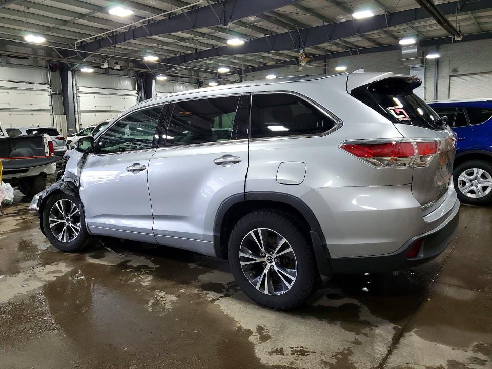 2016 Toyota Highlander მანქანა იყიდება აუქციონზე, vin: 5TDJKRFH2GS305748, აუქციონის ნომერი: 56251156