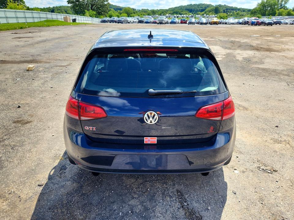 2017 Volkswagen Gti მანქანა იყიდება აუქციონზე, vin: 3VW547AU9HM022427, აუქციონის ნომერი: 58817576