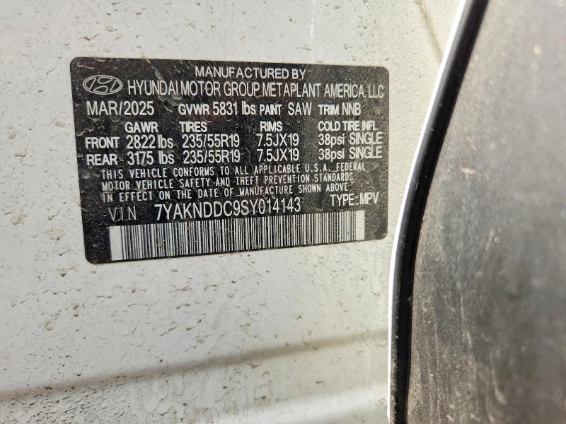 Aukcja sprzedaży 2025 Hyundai Ioniq 5, vin: 7YAKNDDC9SY014143, numer aukcji: 57360556