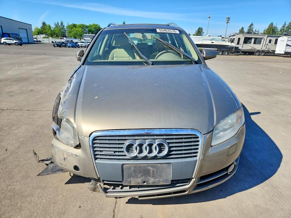 2007 Audi A4 მანქანა იყიდება აუქციონზე, vin: WAUKF78E57A231624, აუქციონის ნომერი: 55463516