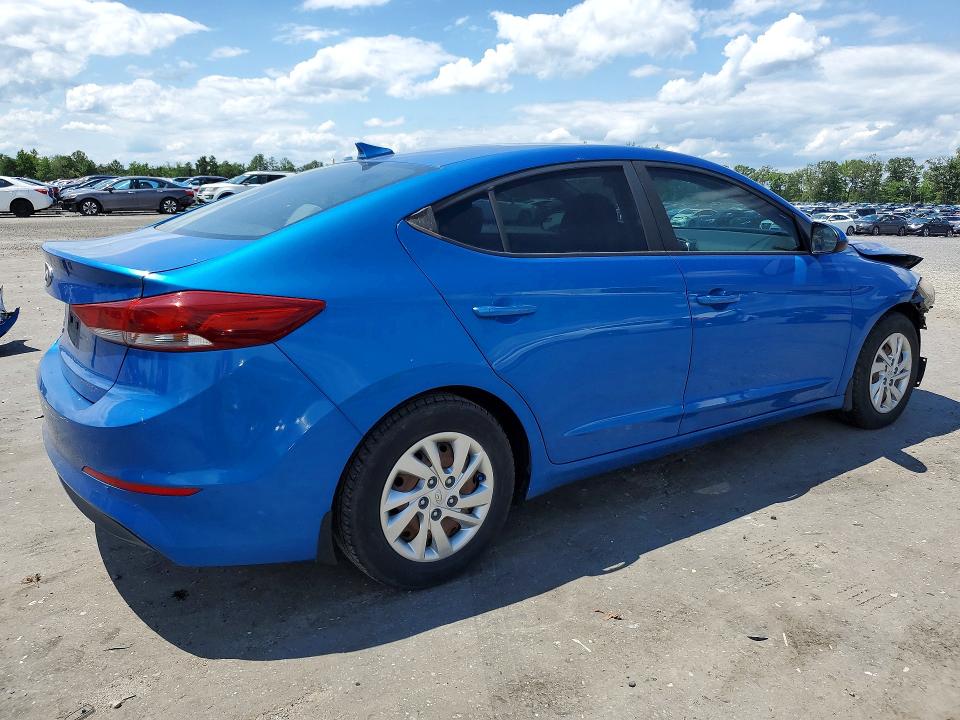 2017 Hyundai Elantra მანქანა იყიდება აუქციონზე, vin: KMHD74LF6HU384290, აუქციონის ნომერი: 57598826