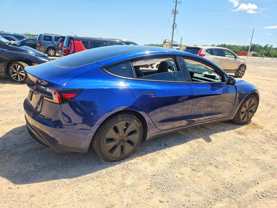 2024 Tesla Model 3 მანქანა იყიდება აუქციონზე, vin: 5YJ3E1EBXRF791943, აუქციონის ნომერი: 55871716