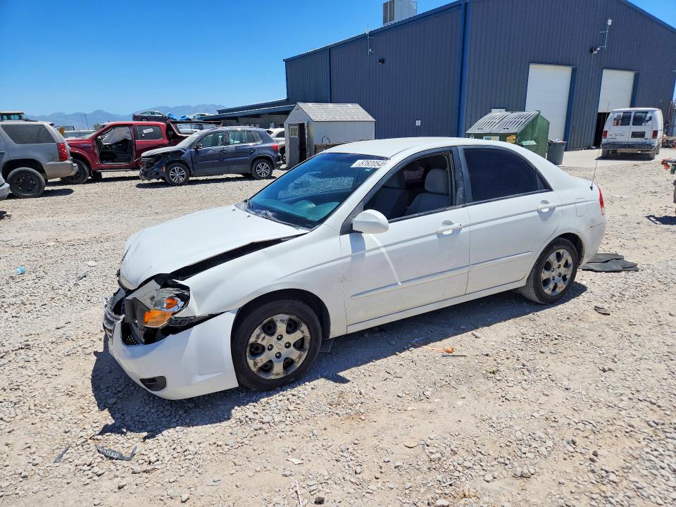 2009 Kia Spectra მანქანა იყიდება აუქციონზე, vin: KNAFE222695664225, აუქციონის ნომერი: 57620546