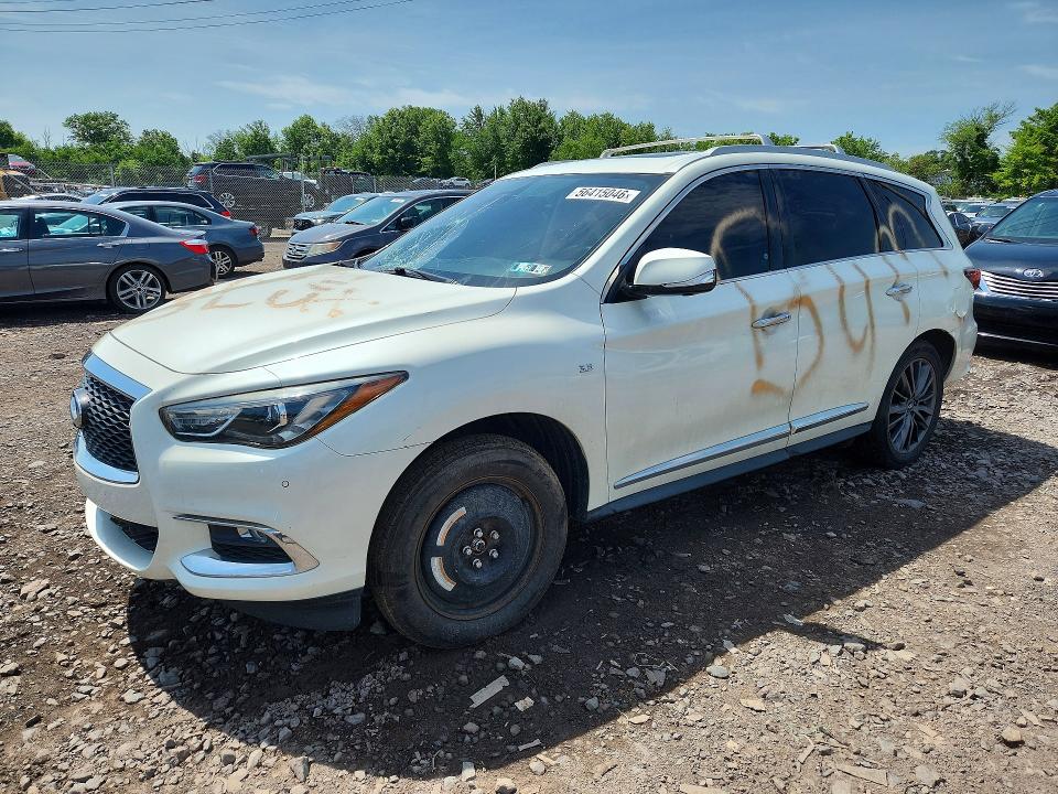 56415046 :رقم المزاد ، 5N1DL0MM1KC524521 vin ، 2019 Infiniti Qx60 مزاد بيع