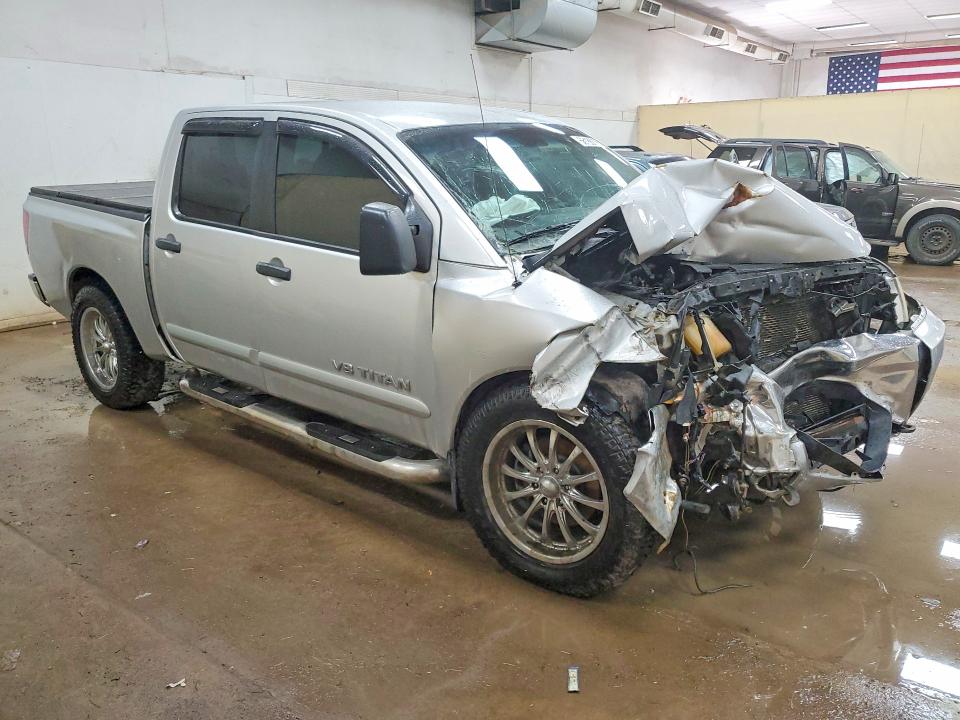 56186866 :رقم المزاد ، 1N6AA0EC4AN307676 vin ، 2010 Nissan Titan مزاد بيع
