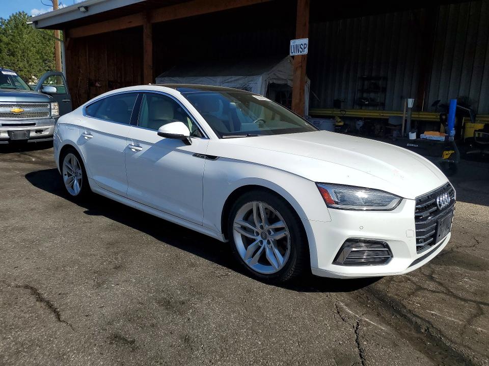 2019 Audi A5 მანქანა იყიდება აუქციონზე, vin: WAUBNCF54KA045323, აუქციონის ნომერი: 56827996
