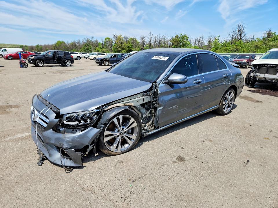 2021 Mercedes-benz C მანქანა იყიდება აუქციონზე, vin: W1KWF8EB7MR649187, აუქციონის ნომერი: 55761306