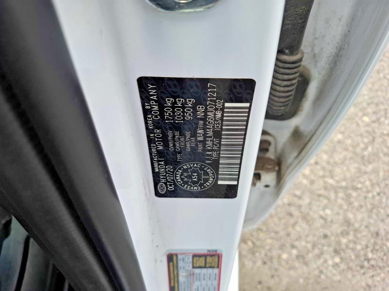 Продаж на аукціоні авто 2021 Hyundai Elantra, vin: KMHLM4AG6MU071217, номер лоту: 57624476