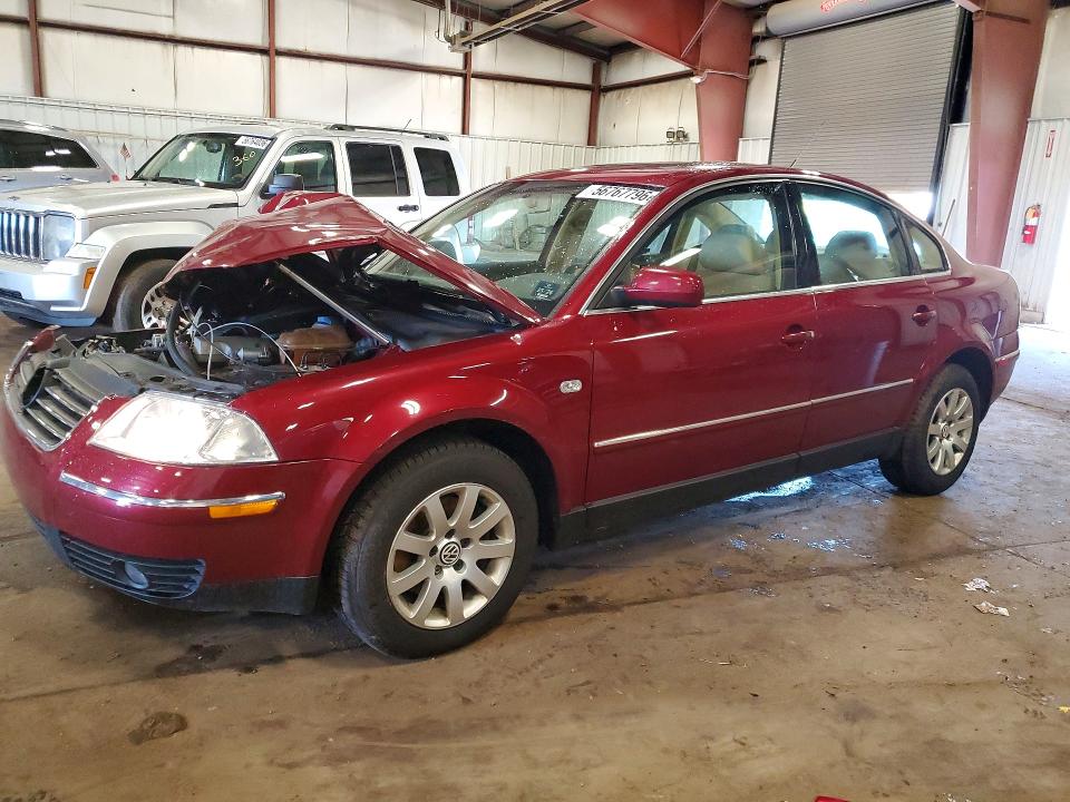 56767796 :رقم المزاد ، WVWPD63B92P304957 vin ، 2002 Volkswagen Passat مزاد بيع
