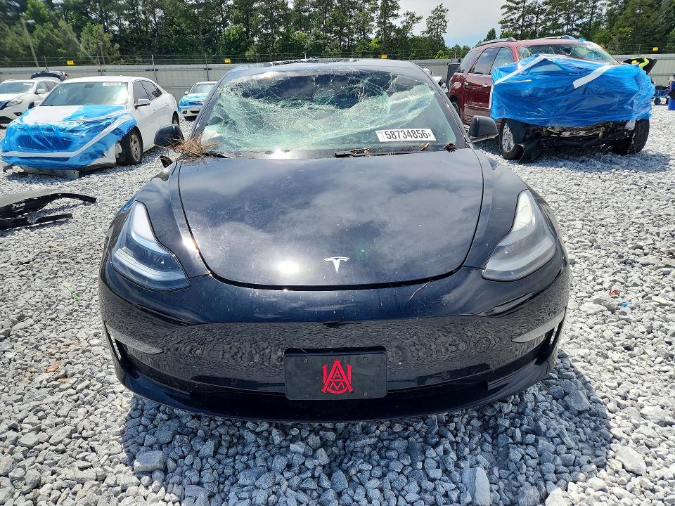 58734856 :رقم المزاد ، 5YJ3E1EA2MF017704 vin ، 2021 Tesla Model 3 مزاد بيع