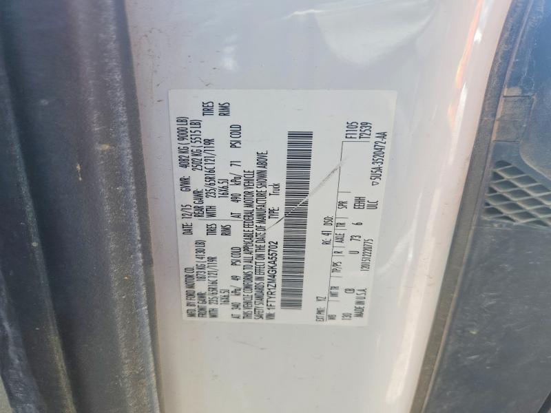 57494006 :رقم المزاد ، 1FTYR1ZM4GKA55702 vin ، 2016 Ford Transit مزاد بيع