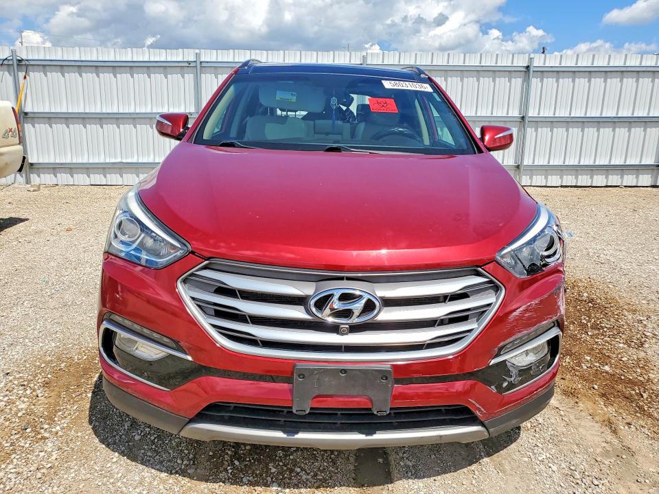 58031036 :رقم المزاد ، 5XYZUDLB9JG537980 vin ، 2018 Hyundai Santa Fe Sport مزاد بيع