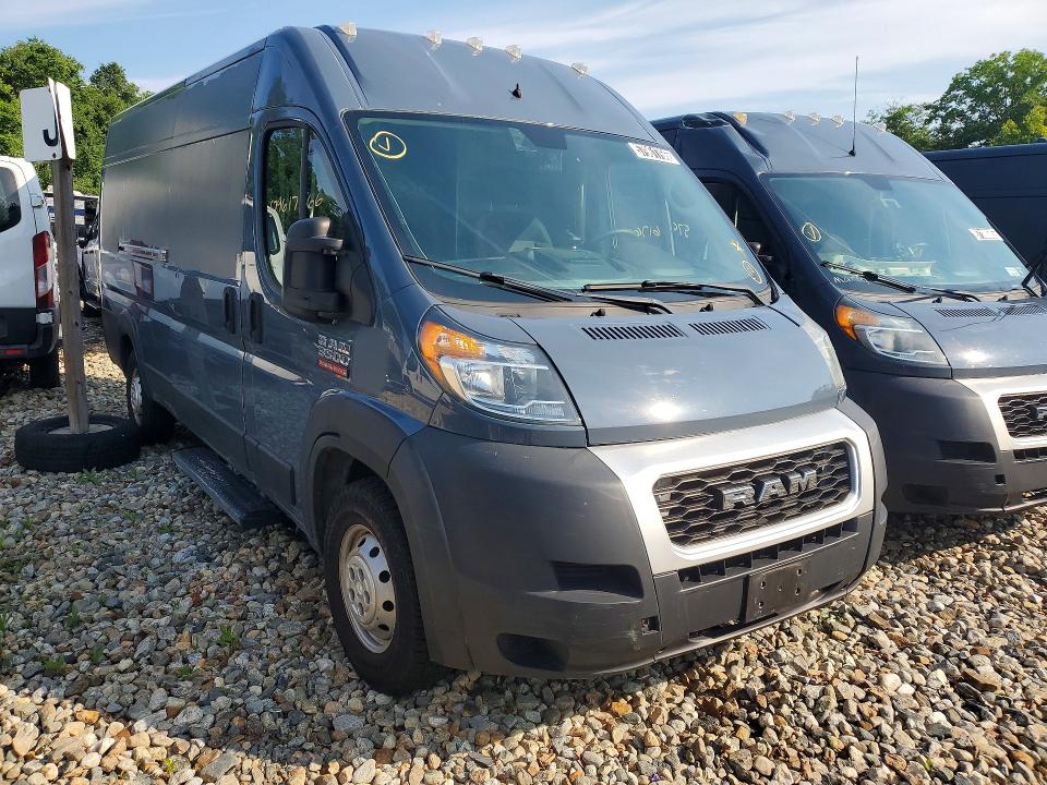 57961766 :رقم المزاد ، 3C6URVJG2LE136097 vin ، 2020 Ram Promaster 3500 مزاد بيع