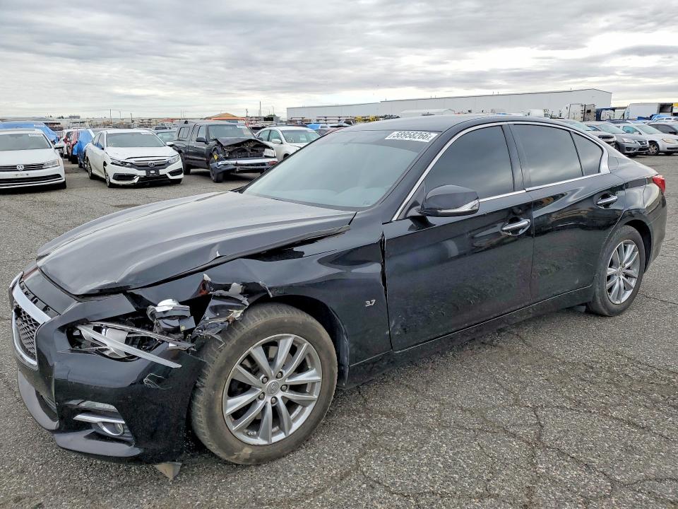 Auction sale of the 2014 Infiniti Q50, vin: JN1BV7AR4EM683825, lot number: 58958266