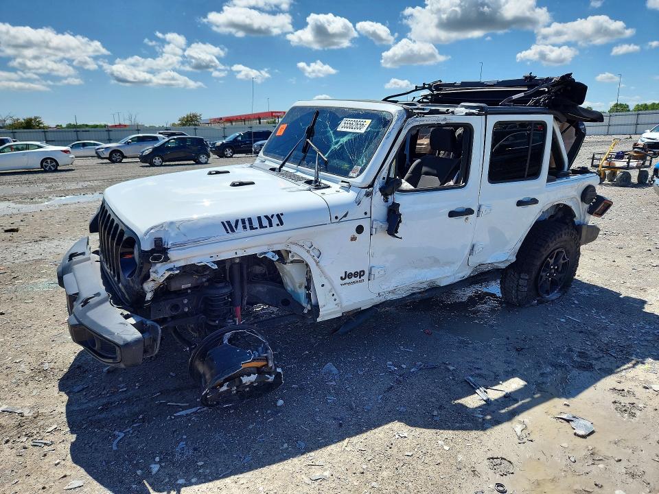Aukcja sprzedaży 2020 Jeep Wrangler Unlimited, vin: 1C4HJXDM4LW327086, numer aukcji: 55562656