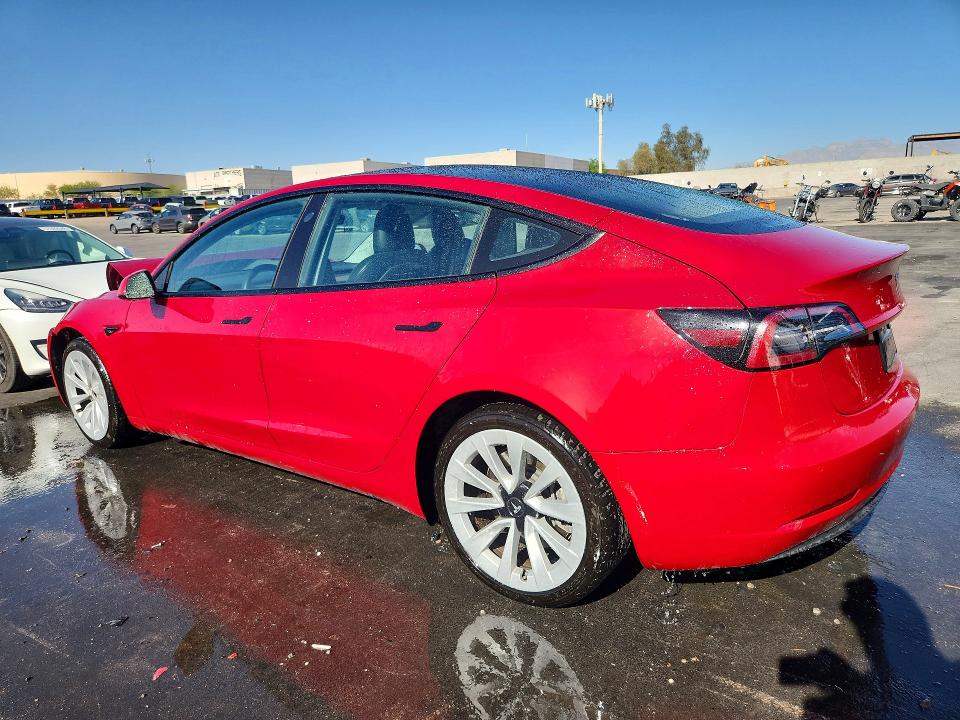 2022 Tesla Model 3 მანქანა იყიდება აუქციონზე, vin: 5YJ3E1EA2NF370770, აუქციონის ნომერი: 57024366