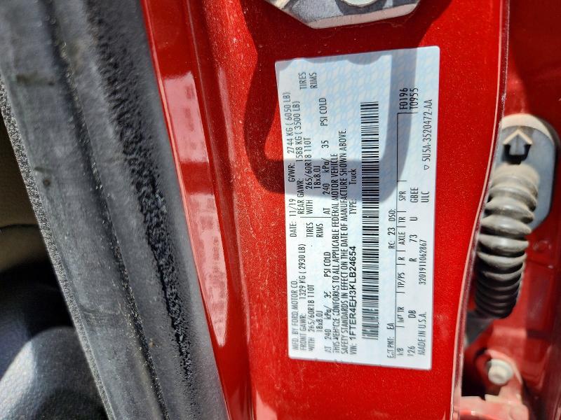 Aukcja sprzedaży 2019 Ford Ranger, vin: 1FTER4EH3KLB24654, numer aukcji: 59129456