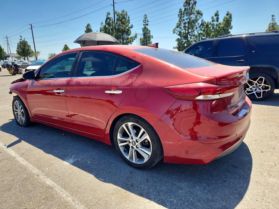Продаж на аукціоні авто 2017 Hyundai Elantra, vin: KMHD84LF6HU160868, номер лоту: 55761266