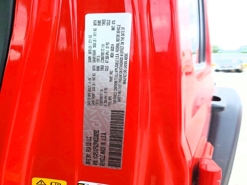 2024 Jeep Wrangler მანქანა იყიდება აუქციონზე, vin: 1C4PJXFG2RW338292, აუქციონის ნომერი: 59163036