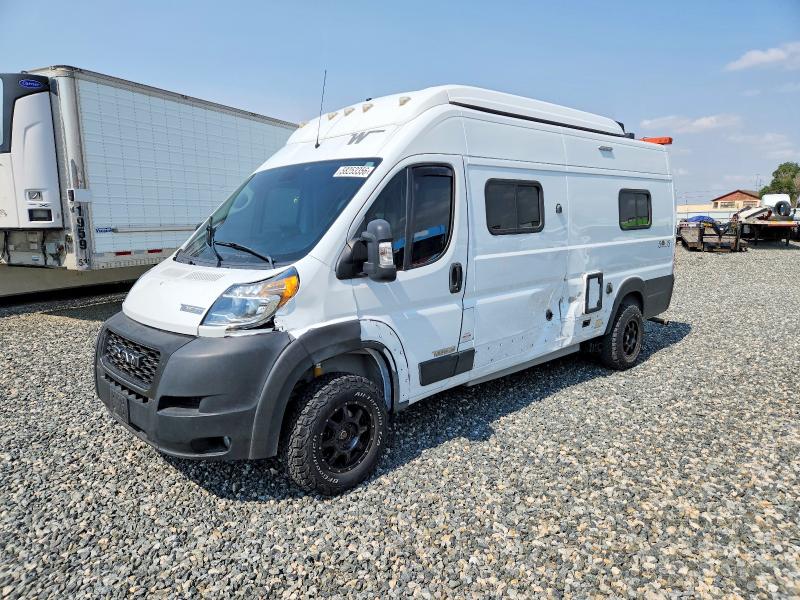 58253356 :رقم المزاد ، 3C6MRVJG6ME557774 vin ، 2021 Ram Promaster 3500 مزاد بيع