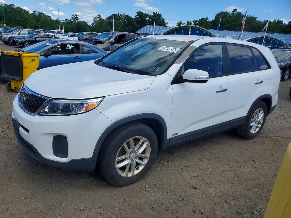 2014 Kia Sorento მანქანა იყიდება აუქციონზე, vin: 5XYKTCA6XEG548383, აუქციონის ნომერი: 57017776
