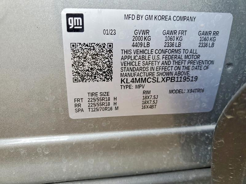 Aukcja sprzedaży 2023 Buick Encore Gx, vin: KL4MMCSLXPB119519, numer aukcji: 57872066