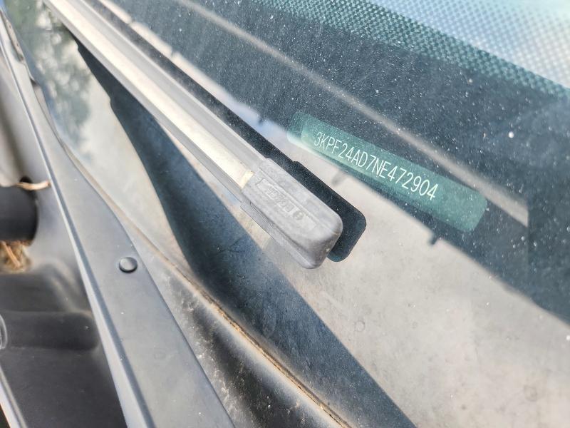 2022 Kia Forte მანქანა იყიდება აუქციონზე, vin: 3KPF24AD7NE472904, აუქციონის ნომერი: 55687826